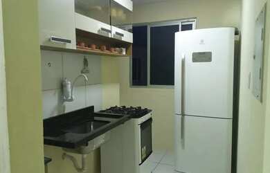 Imagem: O apartamento possui 2 Dormitórios, 1 Banheiro, 2 Vagas na