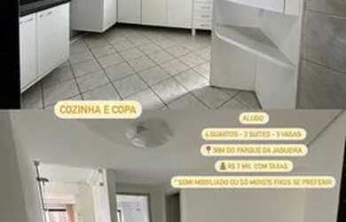 Imagem: O apartamento possui 4 Dormitórios, 4 Banheiros, 3 Vagas na