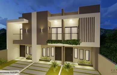 Imagem 2: Sobrado Geminado à venda, 2 quartos, sendo 2 suítes, Bairro Três Rios...