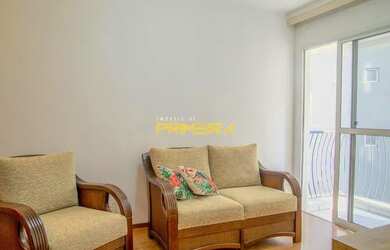 Imagem: O apartamento possui 1 Dormitório, 1 Banheiro, 38m² de Área