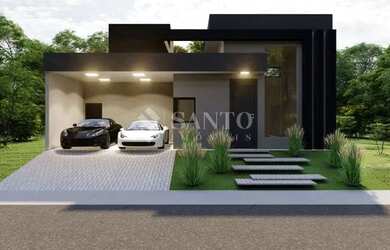 Imagem: A casa em condomínio possui 3 Dormitórios, 5 Banheiros, 4