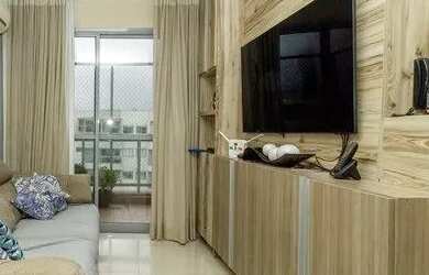 Imagem: O apartamento na cobertura possui 3 Dormitórios, 2 Banheiros