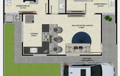 Imagem 16: Casa para venda com 45m², com 2 quartos no Bairro Alto - Curitiba - PR