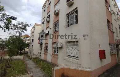 Imagem: O apartamento possui 1 Dormitório, 1 Banheiro, 36m² de Área