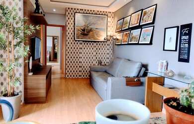 Imagem: O apartamento possui 2 Dormitórios, 2 Banheiros, 1 Vaga na