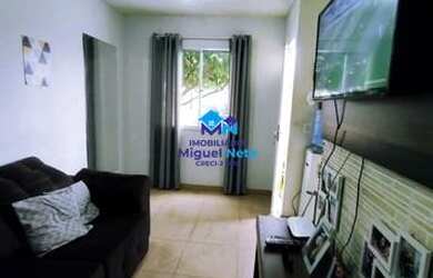 Imagem: A casa possui 3 Dormitórios, 2 Banheiros, 2 Vagas na garagem