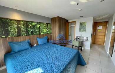 Imagem: Flat com 1 dormitório para alugar, 27 m² por R$ 3.500/mês