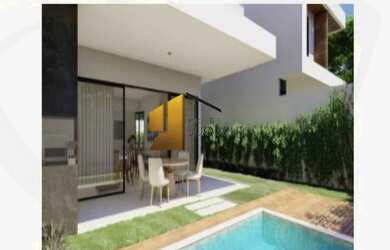 Imagem: A casa em condomínio possui 3 Dormitórios, 5 Banheiros, 2