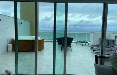 Imagem: O apartamento na cobertura possui 4 Dormitórios, 4 Banheiros