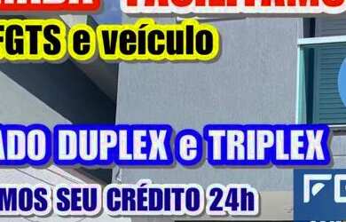 Imagem: A casa possui 2 Dormitórios, 1 Banheiro, 2 Vagas na garagem