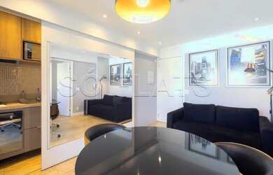 Imagem 2: Lindo flat mobiliado disponível para locação com uma localização privilegiada no bairro do