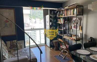 Imagem: O apartamento na cobertura possui 2 Dormitórios, 2 Banheiros