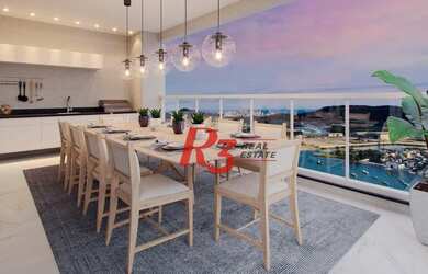 Imagem 3: Apartamento à venda, 226 m² por R$ 3.900.000,00 - Ponta da Praia - Santos/SP