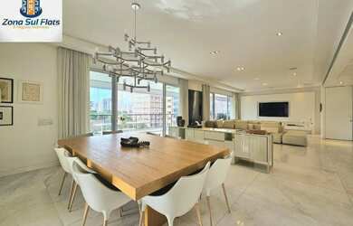 Imagem: O apartamento possui 4 Dormitórios, 5 Banheiros, 5 Vagas na