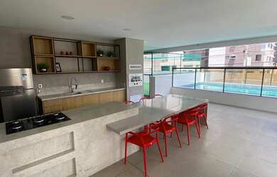 Imagem: O apartamento possui 1 Dormitório, 1 Banheiro, 45m² de Área