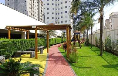 Imagem: O apartamento possui 2 Dormitórios, 2 Banheiros, 1 Vaga na