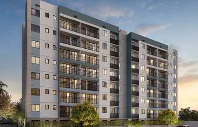 Imagem: O apartamento possui 2 Dormitórios, 2 Banheiros, 1 Vaga na