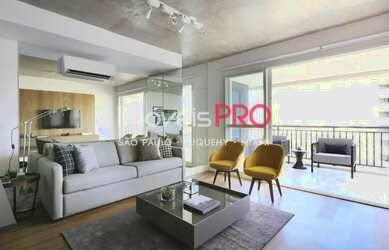 Imagem: O apartamento possui 1 Dormitório, 2 Banheiros, 1 Vaga na garagem