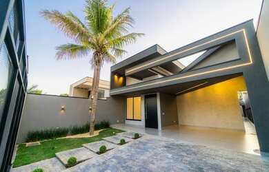 Imagem: A casa em condomínio possui 4 Dormitórios, 5 Banheiros, 4