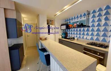 Imagem 4: Excelente apartamento térreo e mobiliado no Porto das Dunas, lazer completo