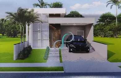 Imagem: A casa em condomínio possui 3 Dormitórios, 3 Banheiros, 2