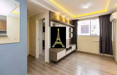 Imagem: O apartamento possui 2 Dormitórios, 2 Banheiros, 1 Vaga na