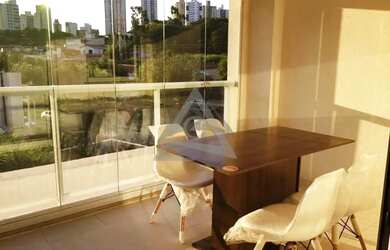 Imagem: O apartamento possui 1 Dormitório, 1 Banheiro, 1 Vaga na garagem