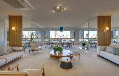 Imagem: O apartamento possui 4 Dormitórios, 5 Banheiros, 5 Vagas na