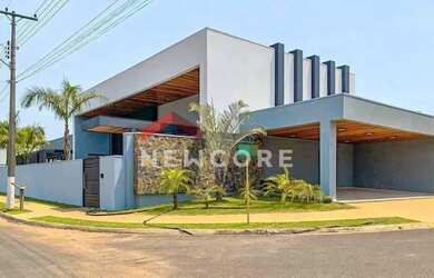 Imagem: A casa em condomínio possui 4 Dormitórios, 5 Banheiros, 4