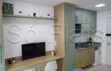 Imagem: O studio possui 1 Dormitório, 1 Banheiro, 25m² de Área, Imóvel