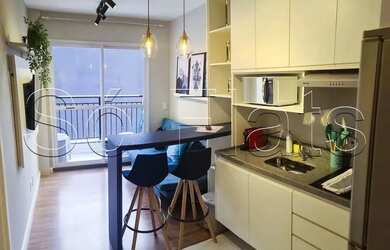 Imagem: O studio possui 1 Dormitório, 1 Banheiro, 28m² de Área, Imóvel