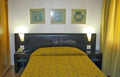 Imagem: O studio possui 1 Dormitório, 1 Banheiro, 1 Vaga na garagem