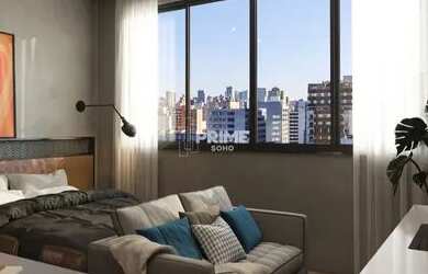 Imagem: A kitnet possui 2 Dormitórios, 1 Banheiro, 34m² de Área e