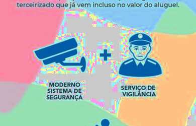 Imagem 4: Locação sem fiador, estrutura completa e monitorada