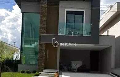 Imagem: A casa em condomínio possui 3 Dormitórios, 5 Banheiros, 4