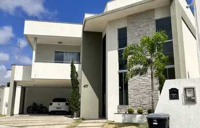 Imagem: A casa em condomínio possui 3 Dormitórios, 3 Banheiros, 4