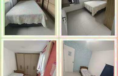 Imagem: A casa em condomínio possui 3 Dormitórios, 1 Banheiro, 1 Vaga