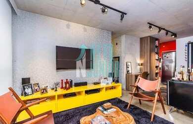 Imagem 4: Apartamento com 1 dormitório à venda, 72 m² por R$ 970.000,00 - Brooklin...