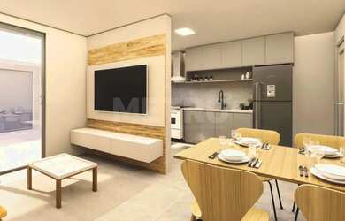 Imagem: A casa possui 2 Dormitórios, 2 Banheiros e 76m² de Área e