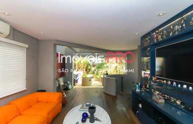 Imagem: O apartamento na cobertura possui 3 Dormitórios, 5 Banheiros