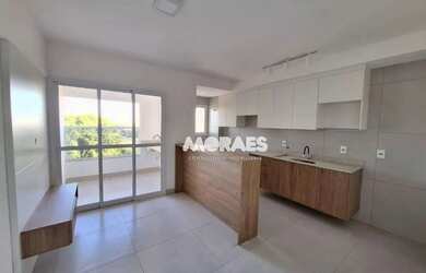 Imagem: O apartamento possui 1 Dormitório, 1 Banheiro, 1 Vaga na garagem