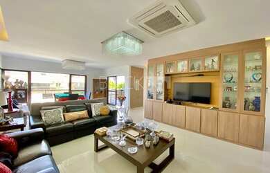 Imagem: O apartamento na cobertura possui 4 Dormitórios, 5 Banheiros