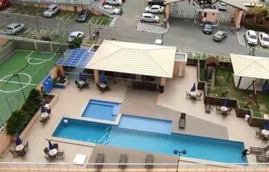 Imagem: O apartamento possui 2 Dormitórios, 1 Banheiro, 1 Vaga na garagem