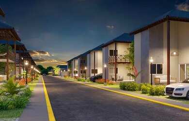 Imagem: A casa em condomínio à venda possui 3 Dormitórios, 3 Banheiros