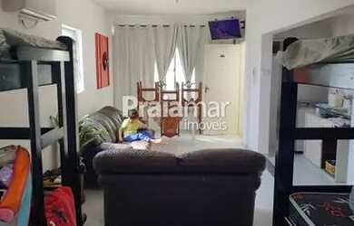 Imagem: A casa possui 1 Dormitório, 1 Banheiro, 1 Vaga na garagem e