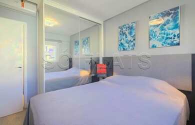 Imagem 7: Lindo flat mobiliado disponível para locação com uma localização privilegiada no bairro do