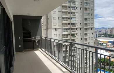 Imagem 2: Apartamento novo no Tatuapé com varanda gourmet em frente ao Parque do...