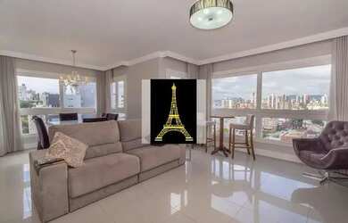 Imagem: O apartamento possui 3 Dormitórios, 3 Banheiros, 2 Vagas na