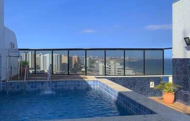 Imagem: O apartamento na cobertura possui 2 Dormitórios, 3 Banheiros