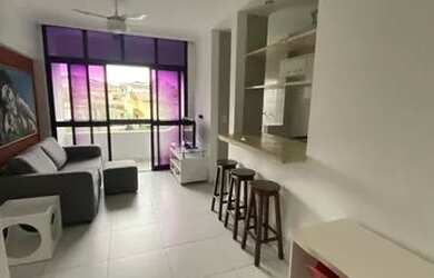 Imagem: O apartamento possui 1 Dormitório, 1 Banheiro, 1 Vaga na garagem